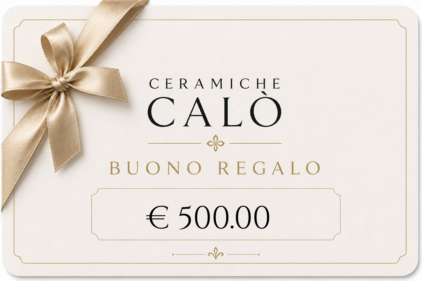 BUONO REGALO