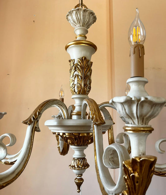 Lampadario Rosa