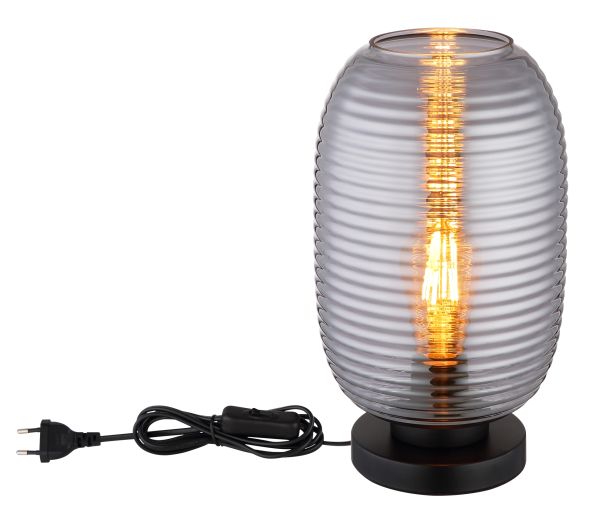 Lampada Jefrey Fumè