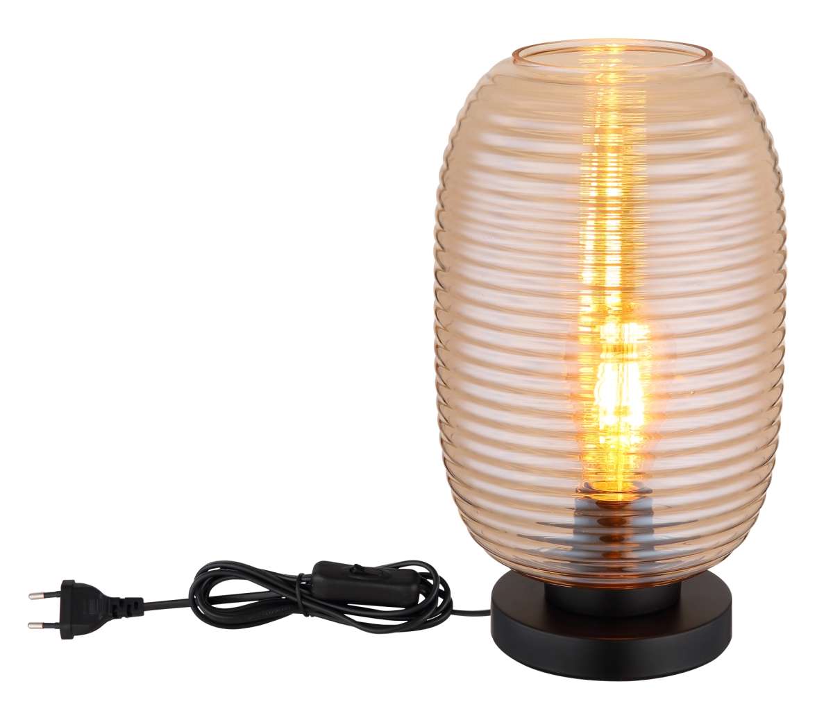Lampada Jefrey ambra