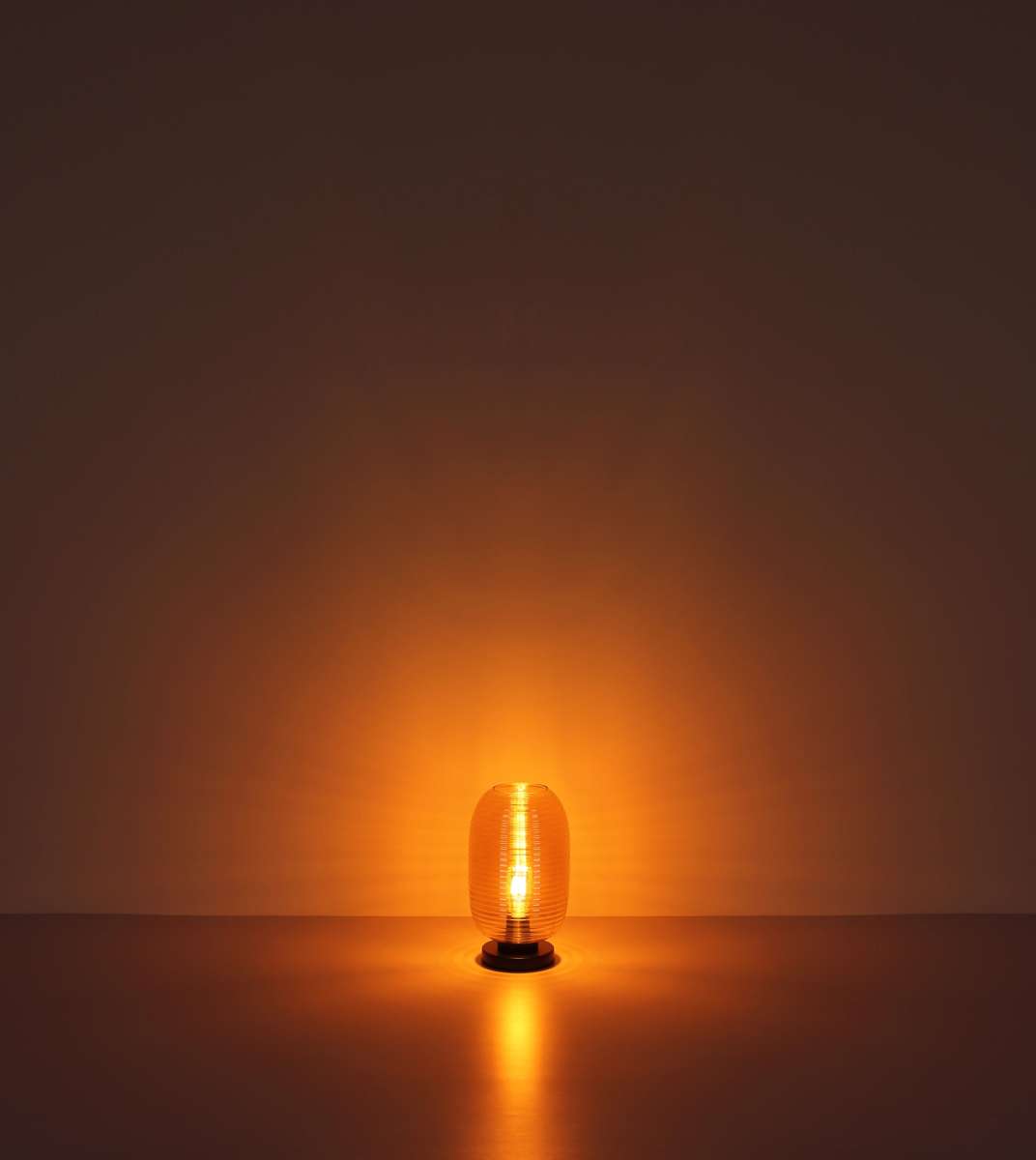 Lampada Jefrey ambra