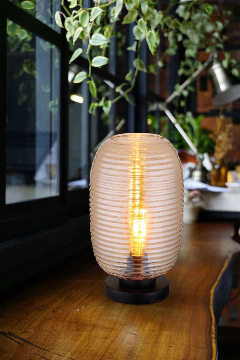 Lampada Jefrey ambra
