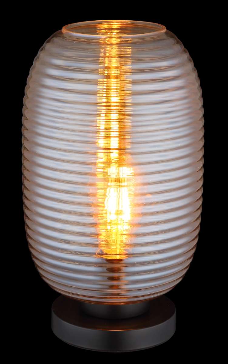 Lampada Jefrey ambra