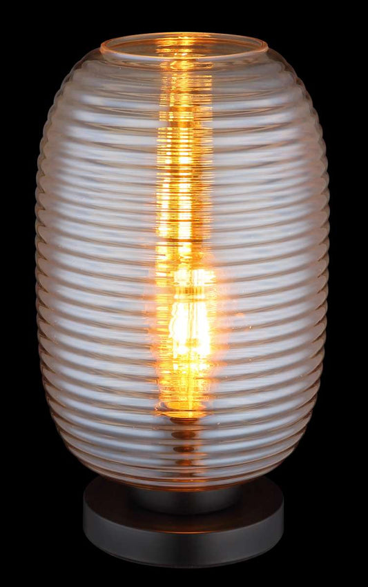Lampada Jefrey ambra