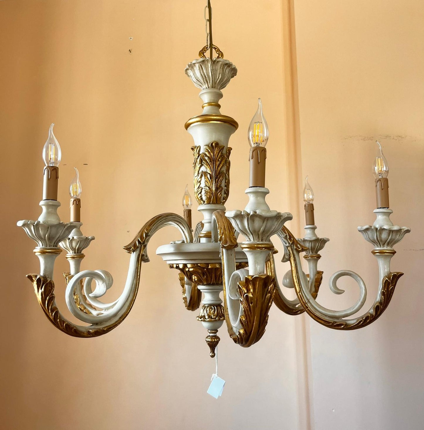 Lampadario Rosa