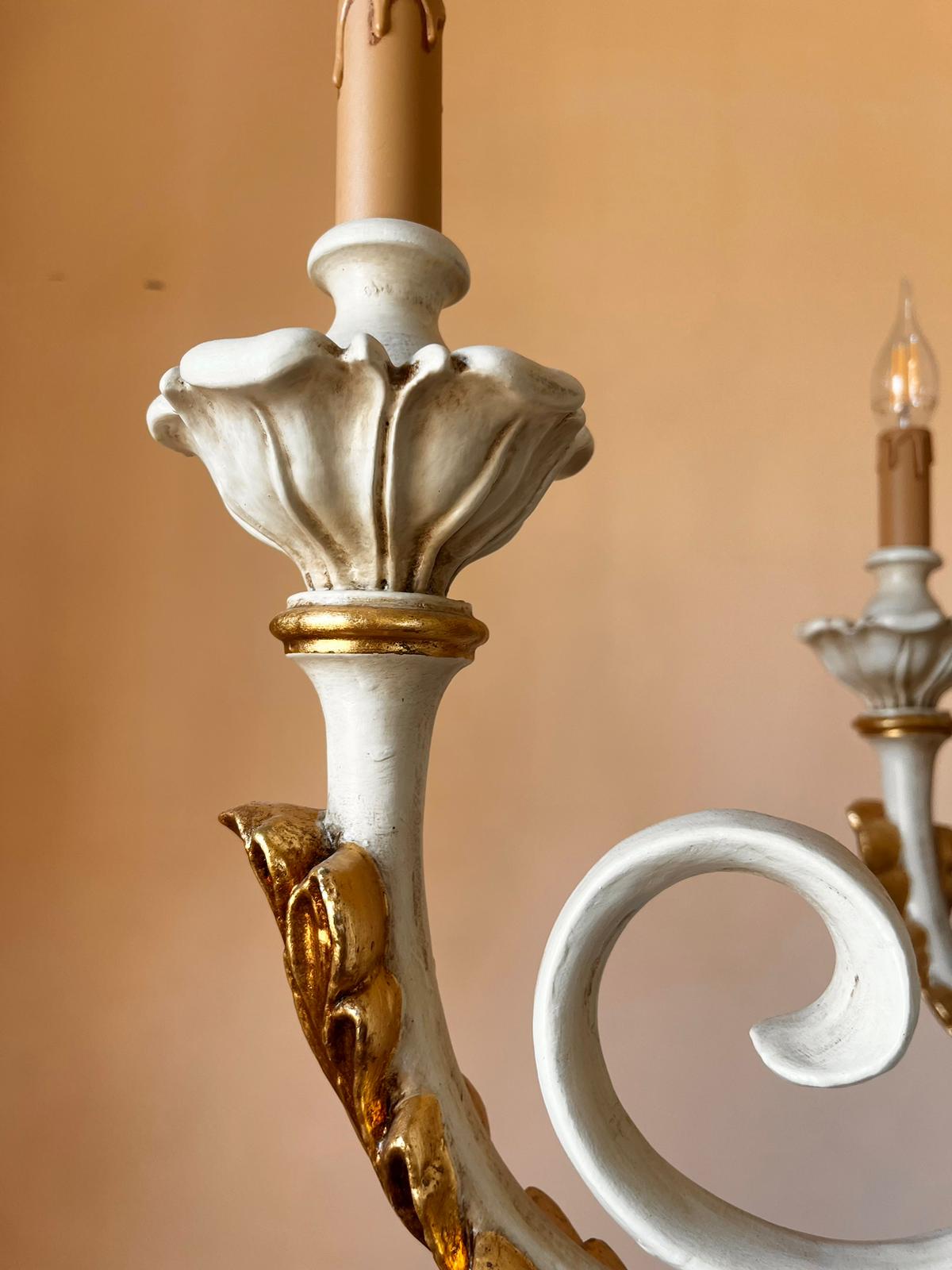 Lampadario Rosa