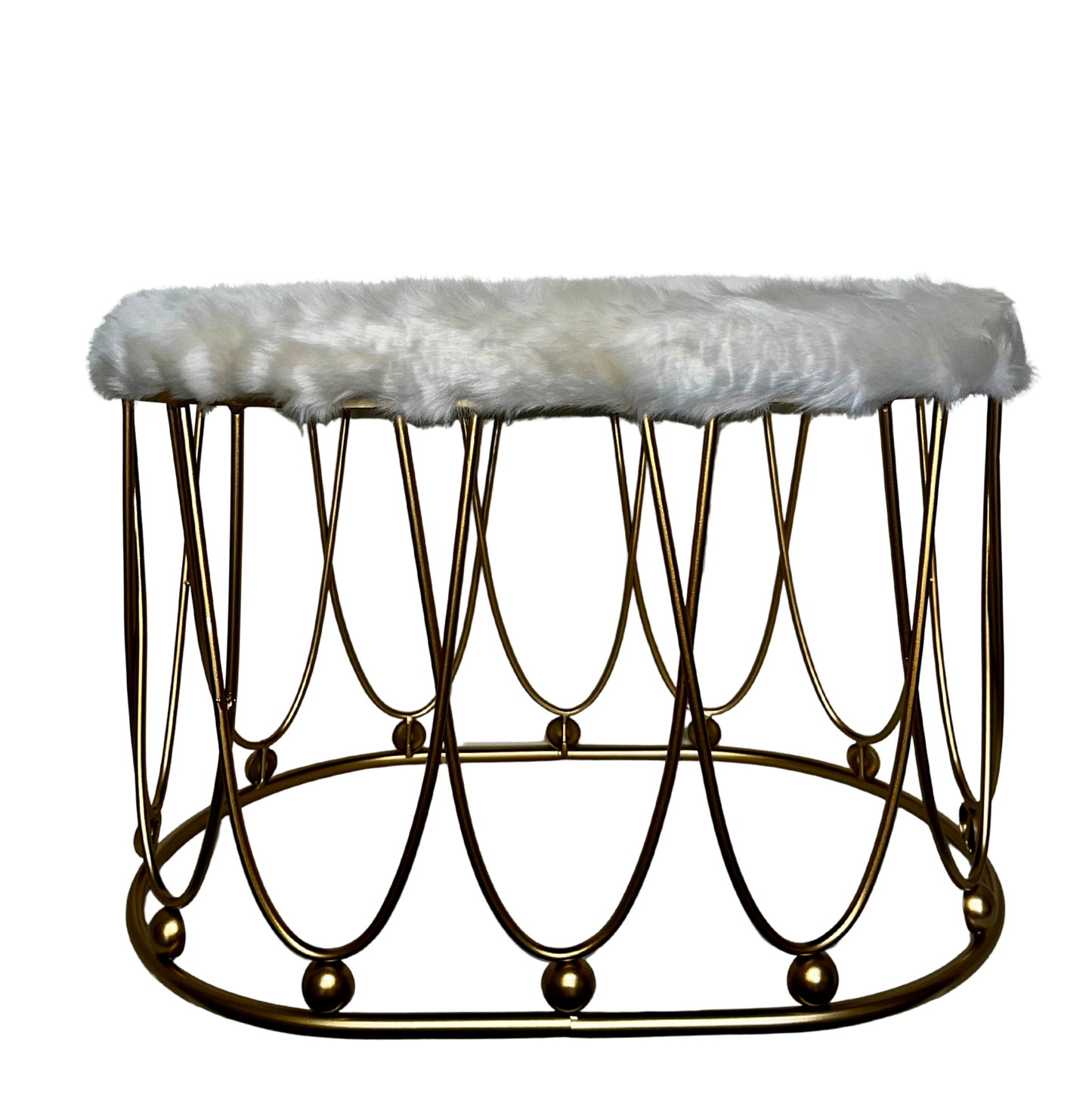 Pouf Hollywood ovale