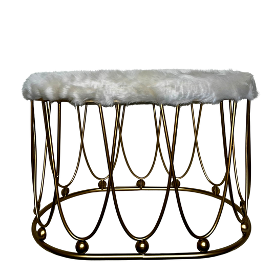 Pouf Hollywood ovale