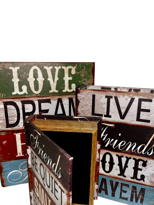 Libri contenitori LoveLiveFriend