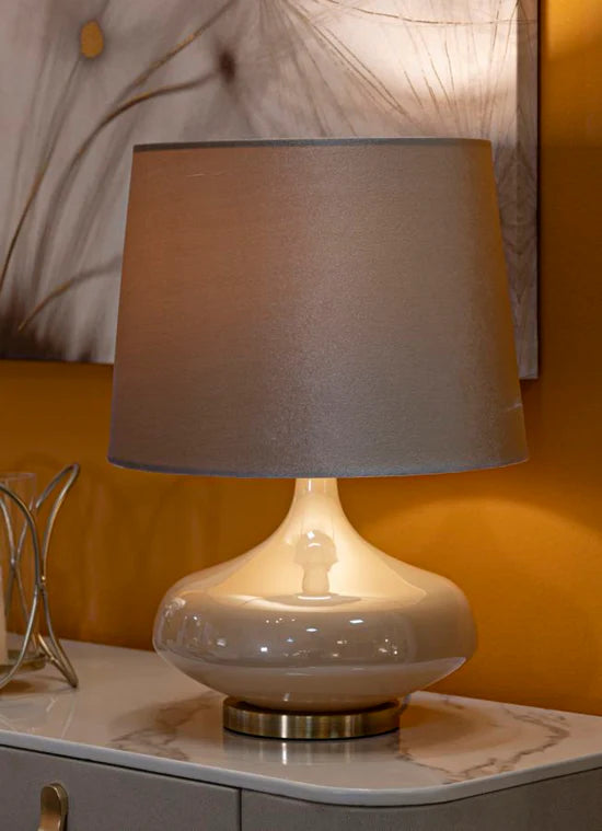 Lampada da tavolo Perly Round